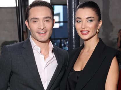 Ed Westwick und Amy Jackson