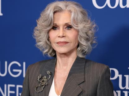 Jane Fonda lächelt