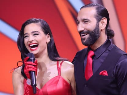 Massimo Sinató und Amira Aly bei "Let's Dance"