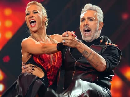 roland trettl mit kathrin menzinger bei let's dance