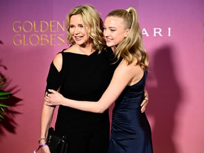 Veronica Ferres mit ihrer Tochter Lilly Krug im Rahmen der Golden Globes 2025