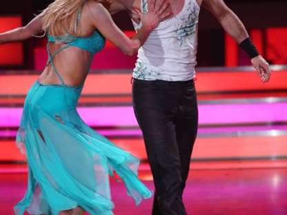 Balian in der zweiten Show von "Let's Dance"