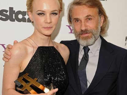 Carey Mulligan wurde mit einem Award geehrt -Schauspieler Christoph Waltz gratulierte zuerst