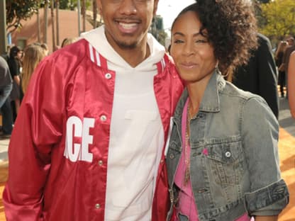 Nick Cannon mit Jada Pinkett Smith