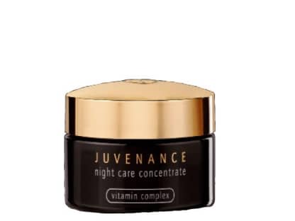 Regeneriert trockene Haut: "Juvenance Night Care Concentrate" von Juvena, 
50 ml 
ca. 48 Euro