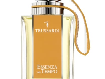 Elegant: Mit Kaffeebohnenaroma: "Essenza del Tempo" von Trussardi, EdT, 125 ml ca. 71 Euro 