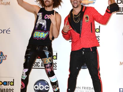 Die Jungs von "LMFAO" durften sich gleich über mehrere Preise freuen