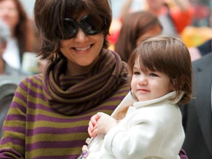 Katie Holmes und Suri Cruise