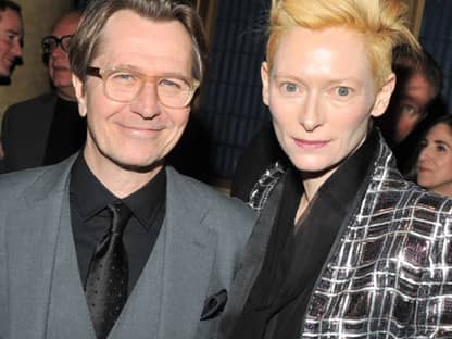 Gary Oldman posierte mit Tilda Swinton