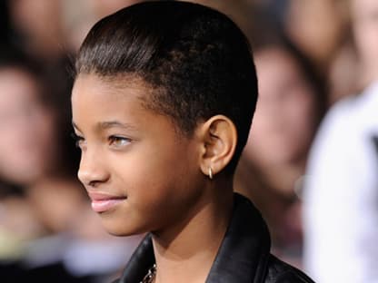 Steht gern im Mittelpunkt: Willow Smith, Tochter von Jada Pinkett Smith und Will Smith