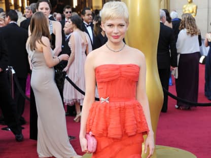 Bezaubernd: Michelle Williams in Louis Vuitton