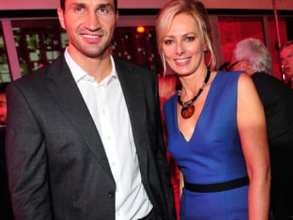 Wladimir Klitschko mit Petra van Bremen