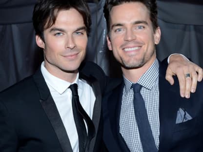 Ian Somerhalder kam mit Matt Bomer