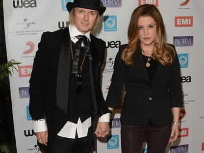 Lisa Marie Presley brachte ihren Partner Michael Lockwood