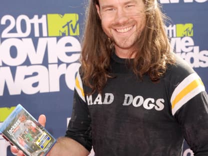 "Jack Ass"-Star Chris Pontius ließ sich die Verleihung nicht entgehen