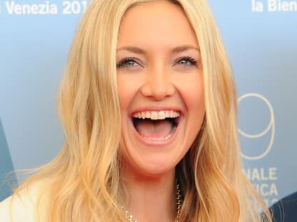 Bestens aufgelegt beim Photocall: Kate Hudson