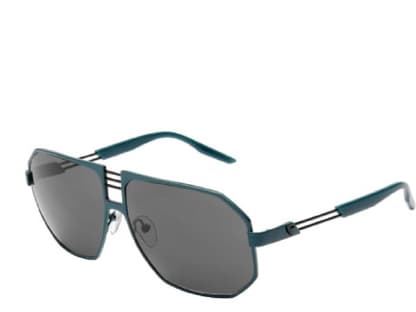 Pilotenbrille in Metallic-Optik von Matson, ca. 140 Euro  