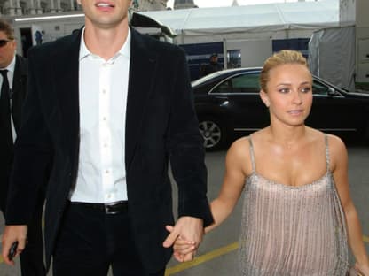 Das schönste Paar des Abends: Boxer Wladimir Klitschko und seine Freundin Hayden Panettiere