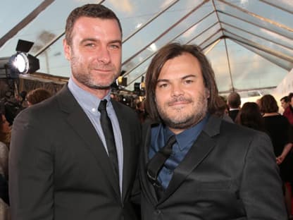 Liev Schreiber und Jack Black auf dem Roten Teppich