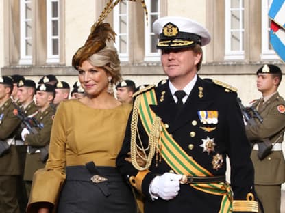 Beliebte Gäste: Máxima und Willem-Alexander sind im europäischen Adel sehr angesehen und gern gesehene Gäste auf royalen VIP-Events