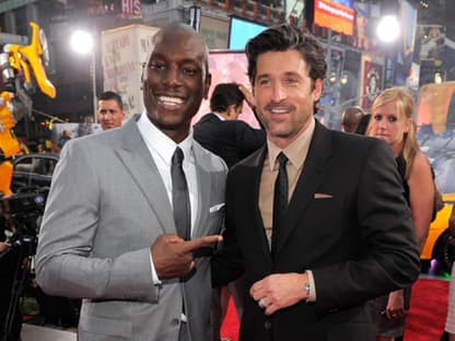 Super Filmkollegen: Tyrese Gibson und Patrick Dempsey