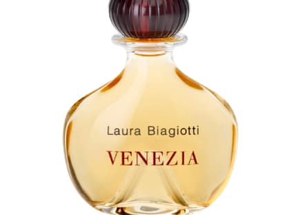 Schwarze Johannis´­beere, Osmanthus und Vanille âVenezia" von Laura Biagiotti, EdP, 50 ml ca. 55 Euro