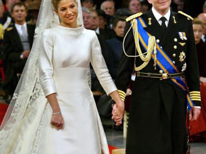 Teurer Spaß: Die Hochzeit von Kronprinz Willem-Alexander und Máxima soll nach Schätzungen 20 Millionen Euro gekostet haben