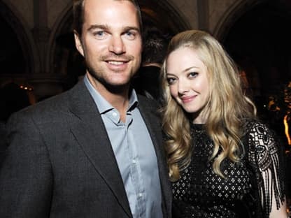 Chris ODonnell posiert mit Amanda Seyfried