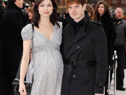 Süß! Sängerin Sophie Ellis-Bextor hochschwanger mit Richard Jones