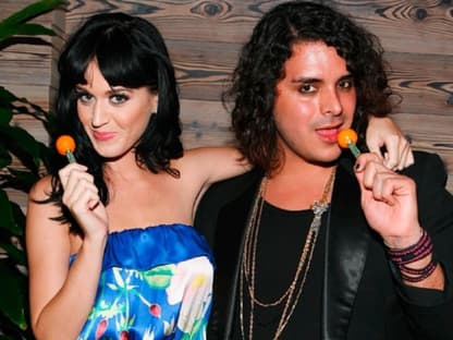 Katy Perry posiert mit Markus Molinari