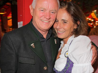 Designer´ Werner Baldessarini mit Frau Cathrin