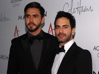  Lorenzo Martone und Marc Jacobs
