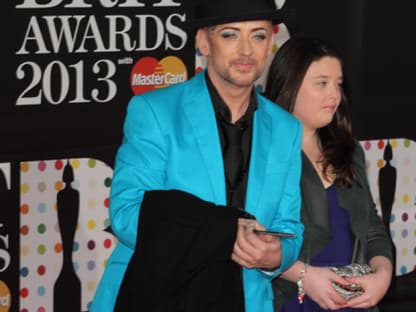 Kaum wiedererkannt: Boy George hat knapp 20 Kilo verloren