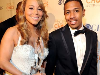 Mariah Carey kam in Begleitung ihres Ehemanns Nick Cannon