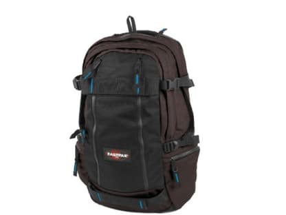  Rucksack 
 mit Board- 
 Gurten von 
 Eastpak, 
 ca. 80 Euro 