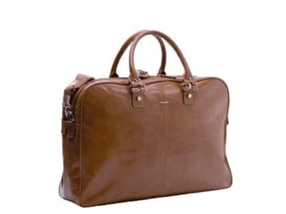  XXL-Ledertasche von 
 Picard, ca. 
 195 Euro 