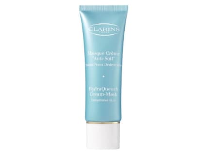 Versorgen Sie ihre Haut! Feuchtigkeitsmaske "Masque Creme Anti-Soif" von Clarins, 75 ml ca. 34 Euro