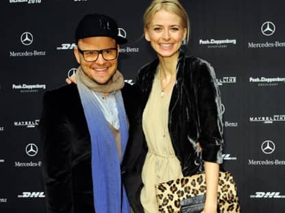 Diese zwei Stars verstehen sich blendend: Stylist Armin Morbach und Topmodel Eva Padberg