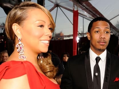 Mariah Carey kam in Begleitung ihres Ehemanns Nick Cannon