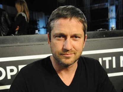 Gerard Butler zeigte sich sichtlich entspannt