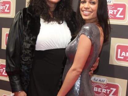 Rosario Dawson mit ihrer Mutter