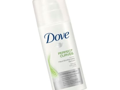  Soll die Silhouette in vier Wochen 
 straffen: "Perfect Curves Hautstraf-
 fendes Serum" von Dove, 100 ml 
 ca. 10 Euro  