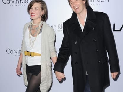 Milla Jovovich brachte ihren Ehemann Paul W.S. Anderson mit zur Party