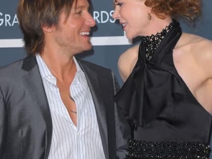 Keith Urban mit Nicole Kidman konnten ihre Blicke kaum voneinander abwenden