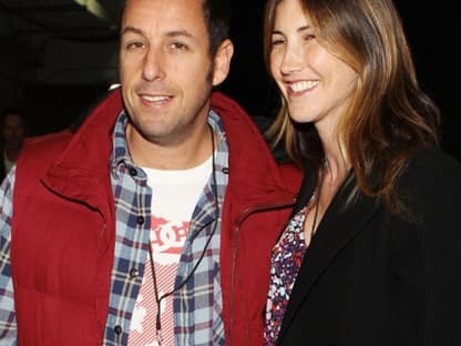 Nicht nur Musik-Stars feierten im Staples Centre mit. Auch Schauspieler Adam Sandler gehörte zu den prominenten Gästen