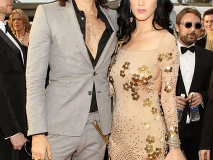 Immernoch verliebt: Katy Perry mit ihrem Verlobten Russell Brand