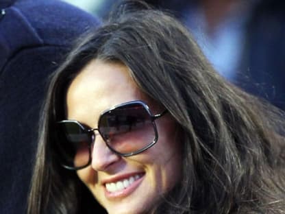 Outete sich als großer Football-Fan: Schauspielerin Demi Moore 