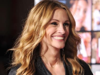 Gut gelaunt lief Hollywood-Star Julia Roberts über den roten Teppich. Für den Film stand sie gemeinsam mit ihrer Nichte Emma Roberts vor der Kamera