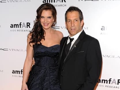 Brooke Shields kam gemeinsam mit Designer Kenneth Cole