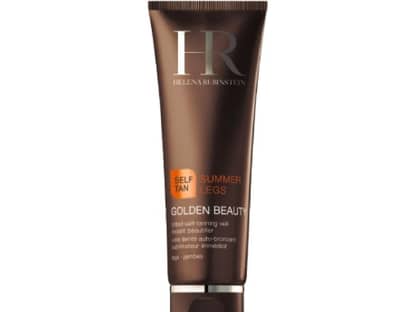 Für die Beine: Getönter Self-Tanner: "Summer Legs" von Helena Rubinstein, 125 ml ca. 32 Euro
